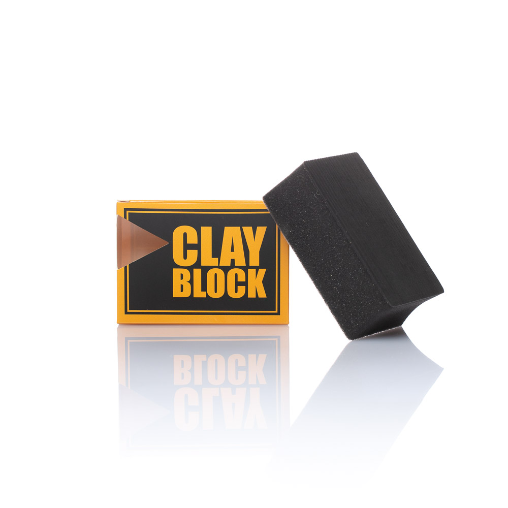 Work Stuff Clay Block - gąbka do glinkowania lakieru i szyb 1 Work Stuff Clay Block - gąbka do glinkowania lakieru i szyb