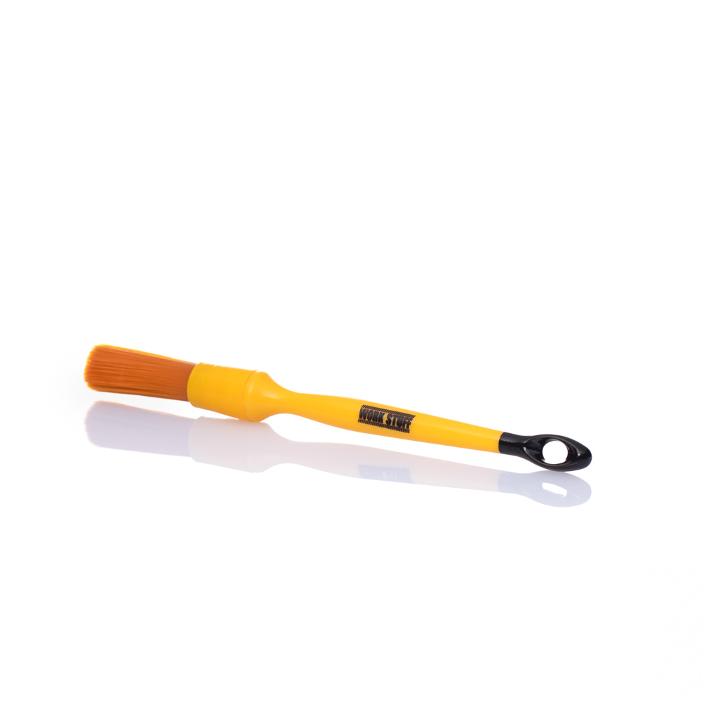 Work Stuff Detailing Brush Albino Orange 16mm - delikatny pędzelek detailingowy do wnętrza i skóry 1 Work Stuff Detailing Brush Albino Orange 16mm - delikatny pędzelek detailingowy do wnętrza i skóry