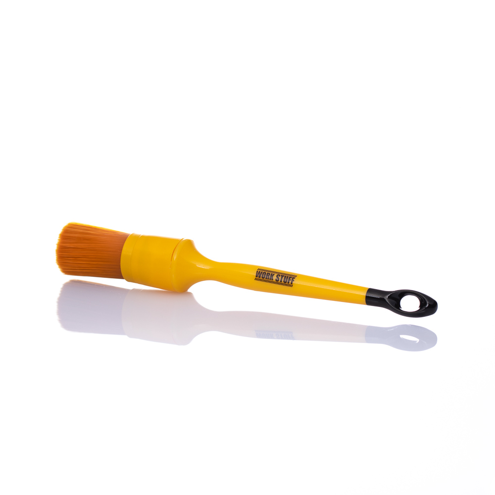 Work Stuff Detailing Brush Albino Orange 30mm - delikatny pędzelek detailingowy do wnętrza i skóry 1 Work Stuff Detailing Brush Albino Orange 30mm - delikatny pędzelek detailingowy do wnętrza i skóry
