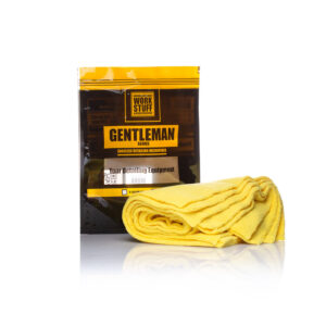 Work Stuff Gentleman Basic 5-pack - zestaw 5 sztuk żółtych mikrofibr bezkrawędziowych 40x40cm 350gsm