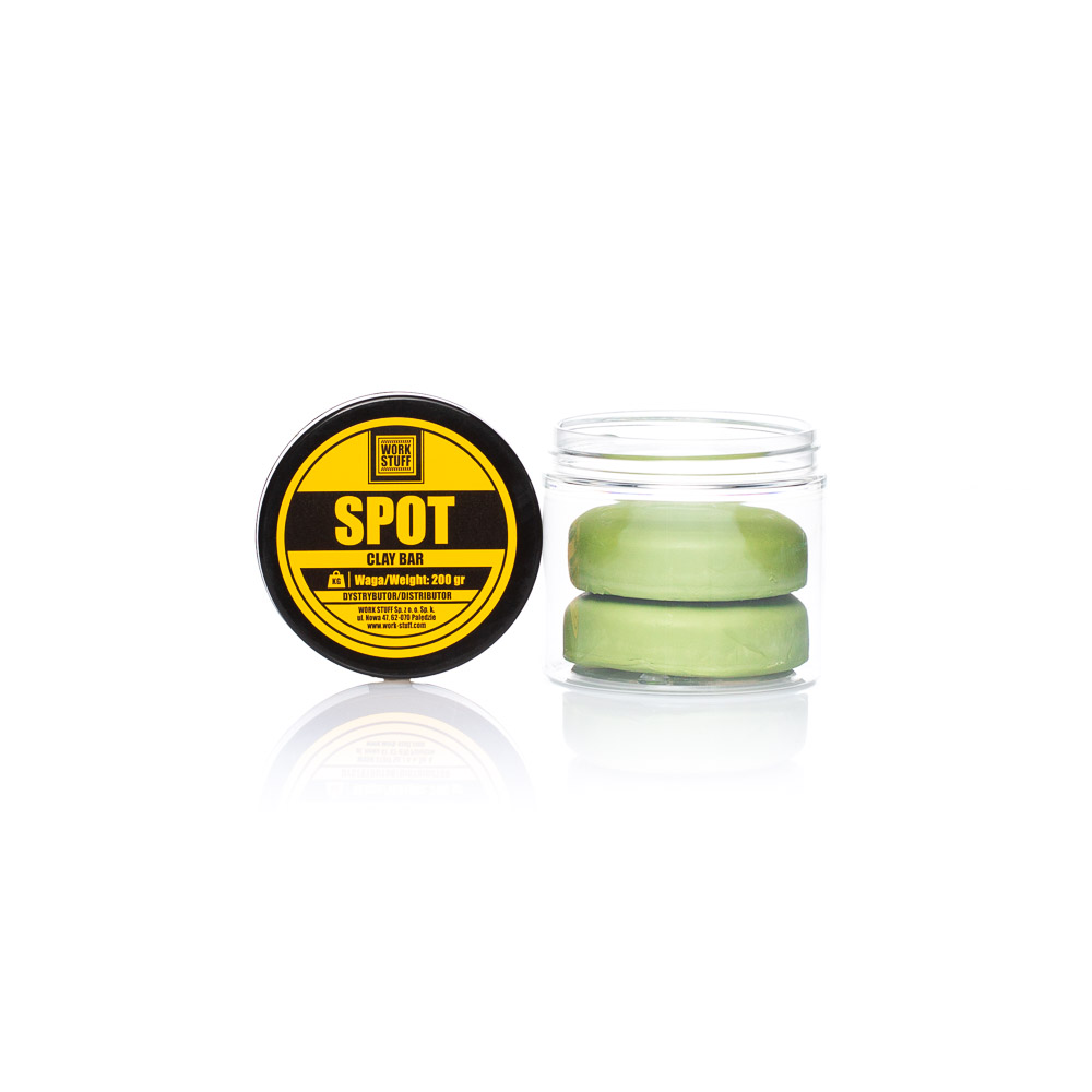 Work Stuff Spot Clay Bar 200g - średnia glinka do oczyszczania lakieru 1 Work Stuff Spot Clay Bar 200g - średnia glinka do oczyszczania lakieru