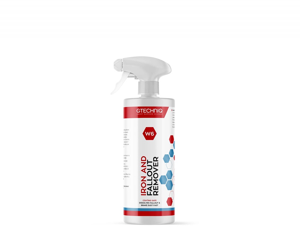 Gtechniq W6 Iron 250ml - płyn do felg i osadów metalicznych 1 Gtechniq W6 Iron 250ml - płyn do felg i osadów metalicznych
