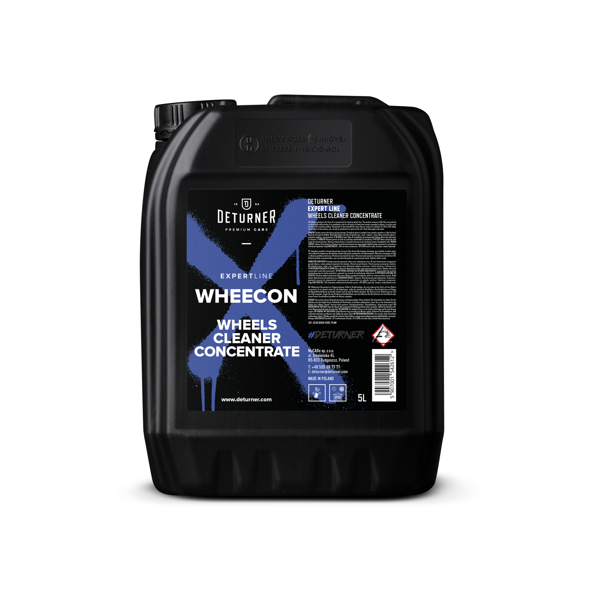 DETURNER WHEECON Wheels Cleaner Concentrate 5L