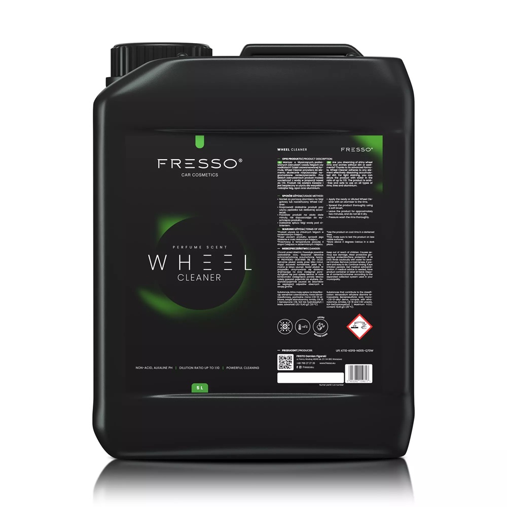 Fresso Wheel Cleaner 5L - preparat do czyszczenia kół 1 Fresso Wheel Cleaner 5L - preparat do czyszczenia kół