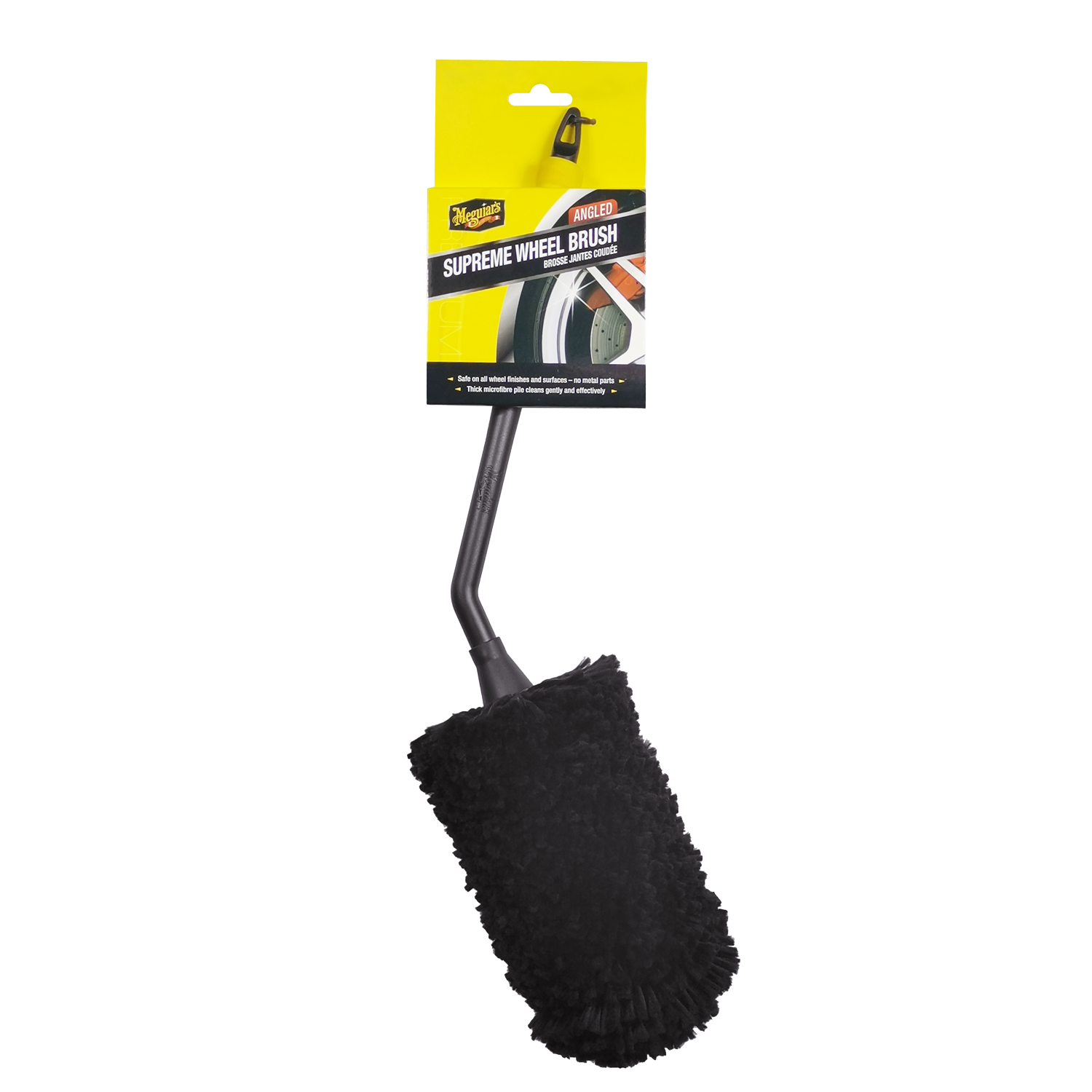 Meguiar's Supreme Angled Wheel Brush - szczotka do czyszczenia felg z mikrofibry