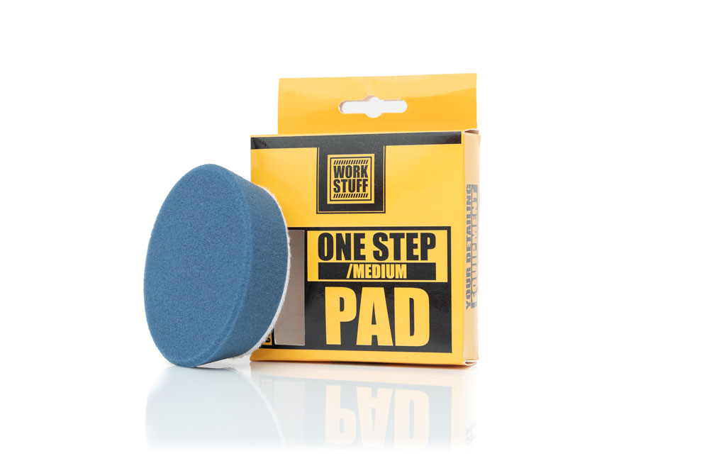Work Stuff One Step Pad 90mm - pad polerski do jednoetapowej korekty lakieru 1 Work Stuff One Step Pad 90mm - pad polerski do jednoetapowej korekty lakieru