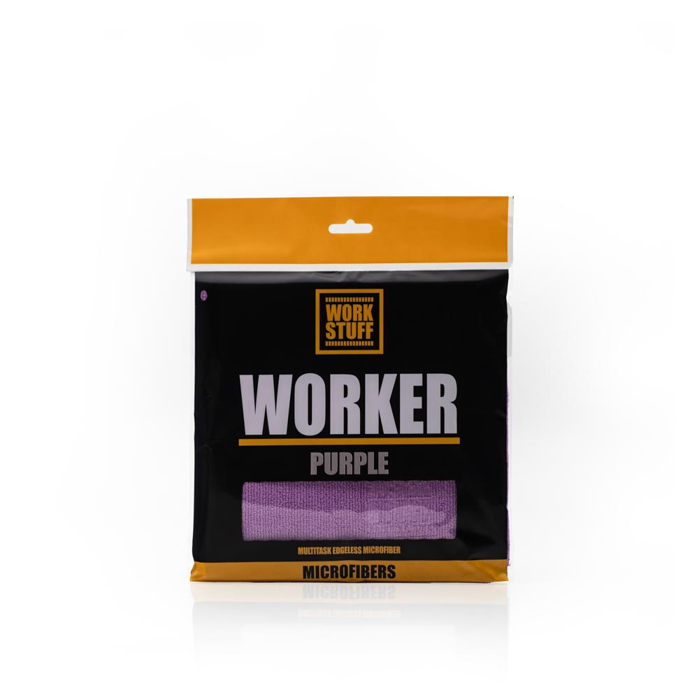 Work Stuff Worker 1pc. Purple - uniwersalna ściereczka z mikrofibry 1 Work Stuff Worker 1pc. Purple - uniwersalna ściereczka z mikrofibry