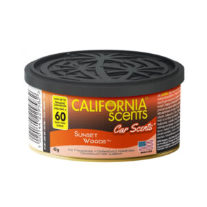 California Scents Sunset Woods - puszka zapachowa do auta zapach drzewny 42g