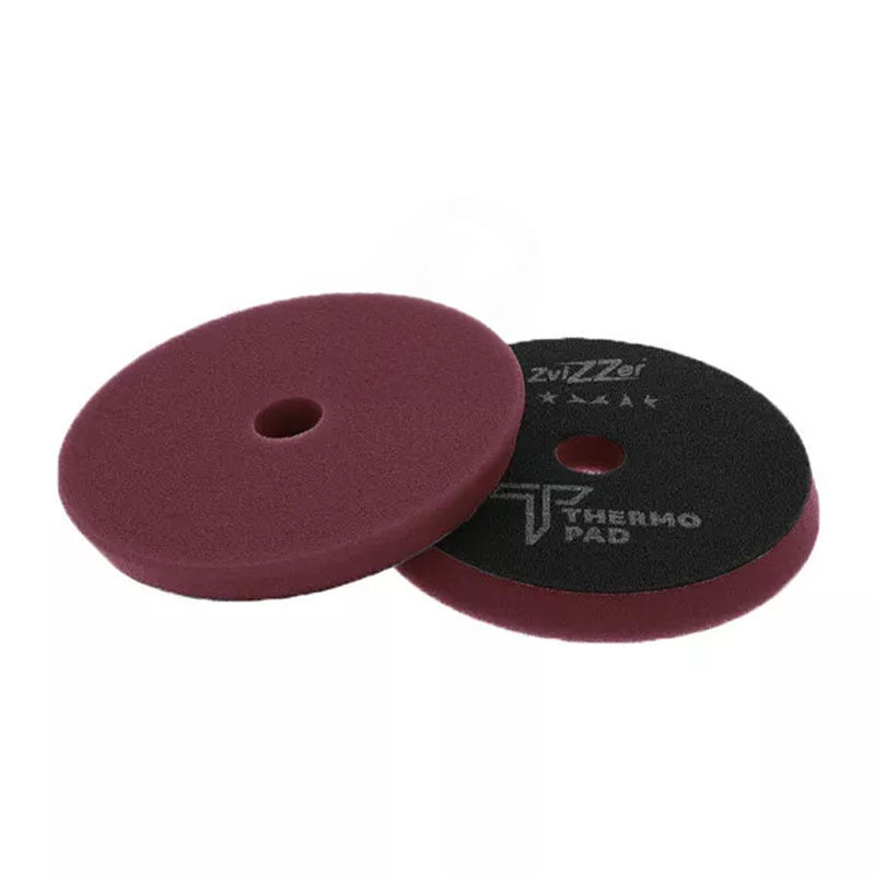 ZviZZer Thermo Pad Red 150mm - czerwona gąbka polerska finiszowa 1 ZviZZer Thermo Pad Red 150mm - czerwona gąbka polerska finiszowa