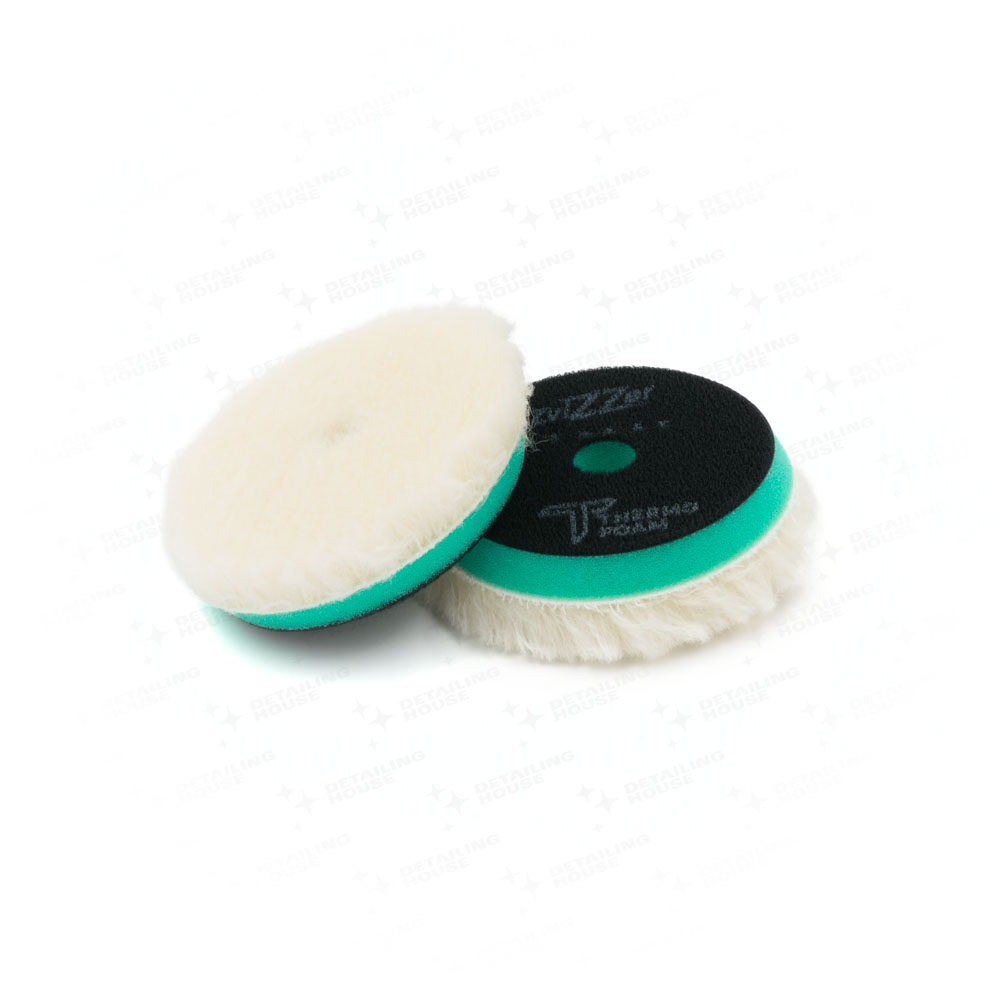 ZviZZer Thermo Wool Pad Green 90/30/80 - pad polerski z naturalnej wełny 1 ZviZZer Thermo Wool Pad Green 90/30/80 - pad polerski z naturalnej wełny